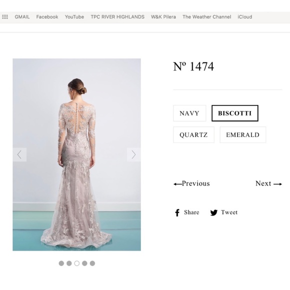 Mother of the Bride or Groom gown - Picture 6 of 12